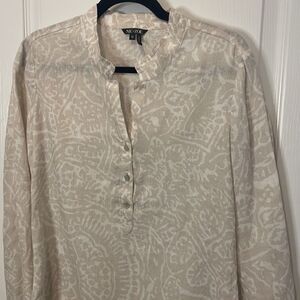 Nic & Zoe Linen Tunic - XS